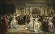 Daniel Huntington The Republican Court (Lady Washington's Reception Day) oil painting reproduction